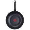 Wok/patelnia do stir-fry Tefal Simply Clean B5671953, 28 cm, aluminium, nieprzywierająca powłoka tytanowa, Thermo-Spot