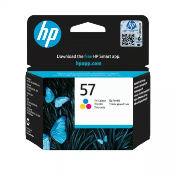 Oryginalny trójkolorowy wkład atramentowy HP 57