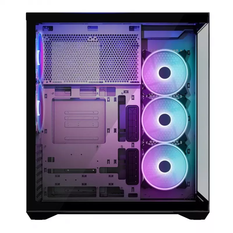 Pełnowymiarowa obudowa PC MODECOM Volcano SPACE XL ARGB — Full Tower, obsługa E-ATX, szkło hartowane, ARGB, GPU do 440 mm