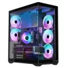 Pełnowymiarowa obudowa PC MODECOM Volcano SPACE XL ARGB — Full Tower, obsługa E-ATX, szkło hartowane, ARGB, GPU do 440 mm