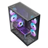 Pełnowymiarowa obudowa PC MODECOM Volcano SPACE XL ARGB — Full Tower, obsługa E-ATX, szkło hartowane, ARGB, GPU do 440 mm