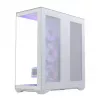 Obudowa PC full-tower MODECOM Volcano SPACE XL ARGB FULL TOWER 5F biały — ATX, szkło hartowane, ARGB, USB-C