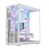 Obudowa PC full-tower MODECOM Volcano SPACE XL ARGB FULL TOWER 5F biały — ATX, szkło hartowane, ARGB, USB-C