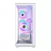 Obudowa PC full-tower MODECOM Volcano SPACE XL ARGB FULL TOWER 5F biały — ATX, szkło hartowane, ARGB, USB-C