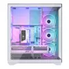 Obudowa PC full-tower MODECOM Volcano SPACE XL ARGB FULL TOWER 5F biały — ATX, szkło hartowane, ARGB, USB-C