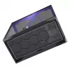 Obudowa Full-Tower PC MODECOM Volcano SPACE XL NF — Czarna, szkło hartowane, ARGB, obsługa micro-ATX, GPU do 44 cm, 3×3,5 cala/4×2,5 cala wnęki, USB-A 2×, USB-C 1×