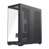 Obudowa Full-Tower PC MODECOM Volcano SPACE XL NF — Czarna, szkło hartowane, ARGB, obsługa micro-ATX, GPU do 44 cm, 3×3,5 cala/4×2,5 cala wnęki, USB-A 2×, USB-C 1×