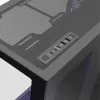 Obudowa Full-Tower PC MODECOM Volcano SPACE XL NF — Czarna, szkło hartowane, ARGB, obsługa micro-ATX, GPU do 44 cm, 3×3,5 cala/4×2,5 cala wnęki, USB-A 2×, USB-C 1×