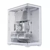Obudowa PC Full Tower MODECOM Volcano SPACE XL FULL TOWER NF biała — ARGB, szkło hartowane, 8 slotów rozszerzeń, GPU do 440 mm