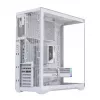 Obudowa PC Full Tower MODECOM Volcano SPACE XL FULL TOWER NF biała — ARGB, szkło hartowane, 8 slotów rozszerzeń, GPU do 440 mm