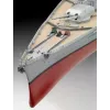 Model okrętu wojennego Revell Bismarck Zestaw do sklejania 1:350