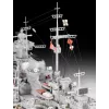 Model okrętu wojennego Revell Bismarck Zestaw do sklejania 1:350