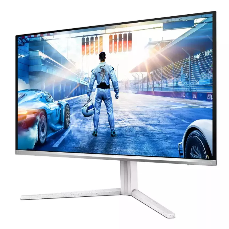 Monitor komputerowy Philips Evnia 6000 27M2N6501L/00, 67,3 cm (26,5 cala), 2560 x 1440 pikseli, Quad HD, QD-OLED, biały