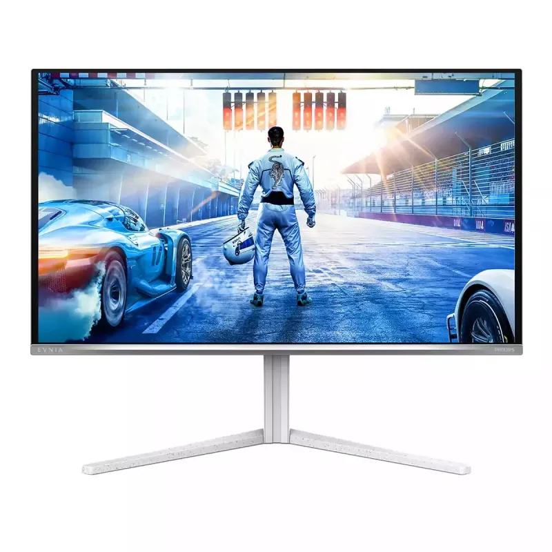 Monitor komputerowy Philips Evnia 6000 27M2N6501L/00, 67,3 cm (26,5 cala), 2560 x 1440 pikseli, Quad HD, QD-OLED, biały