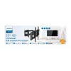 Telewizyjna podstawa podłogowa Philips SQM9640/00 dla 58,4 cm–2,18 m (23 cale–86 cali), do 55 kg, VESA 200x100–600x400, pochylenie ±15°, obrót 180° — Czarny