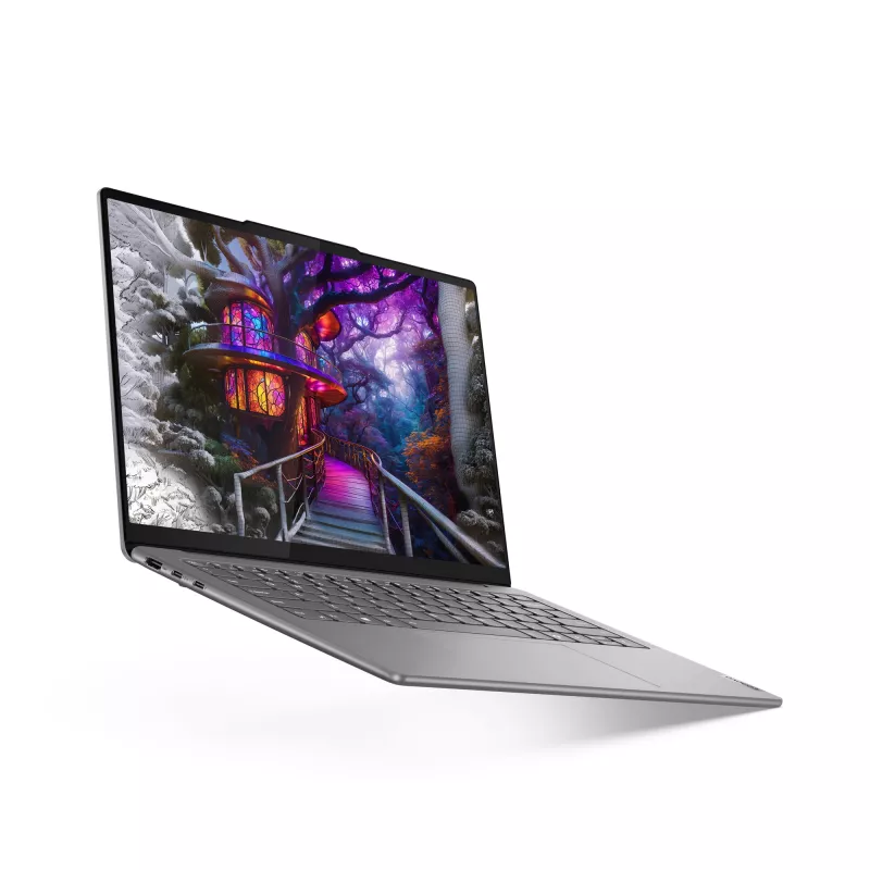 Lenovo Yoga cienki 7 14IMH9 Intel Core Ultra 5 125H Laptop 35,6 cm (14 cali) WUXGA 16 GB LPDDR5x-SDRAM 512 GB SSD Wi-Fi 6E (802.11ax) Windows 11 Home Niemiecki Szary