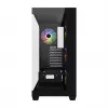 FSP M340-BA Obudowa Midi Tower mITX, mATX, ATX Czarna ARGB, Midi Tower, PC, Czarna, ATX, micro ATX, Mini-ITX, Szkło, SPCC, 17 cm