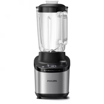 Blender stołowy Philips serii 7000 HR3760/10 Czarny Stal nierdzewna