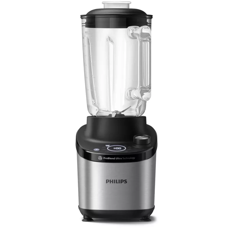 Blender stołowy Philips serii 7000 HR3760/10 Czarny Stal nierdzewna