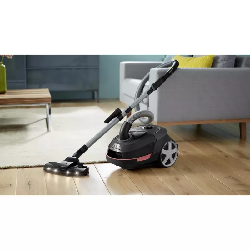 Odkurzacz cylindryczny Philips XD6142/12 — 900 W, worek na kurz 4 L, filtr HEPA, czarny