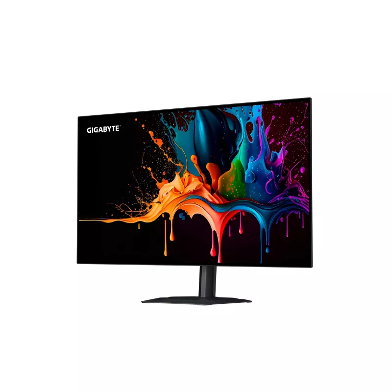 GIGABYTE MO27Q28G 27-calowy monitor gamingowy OLED QHD - 2560 x 1440, 280 Hz, 0,03 ms, 335 cd/m², Display HDR True Czarny 500, HDMI 2.1, DisplayPort 1.4
