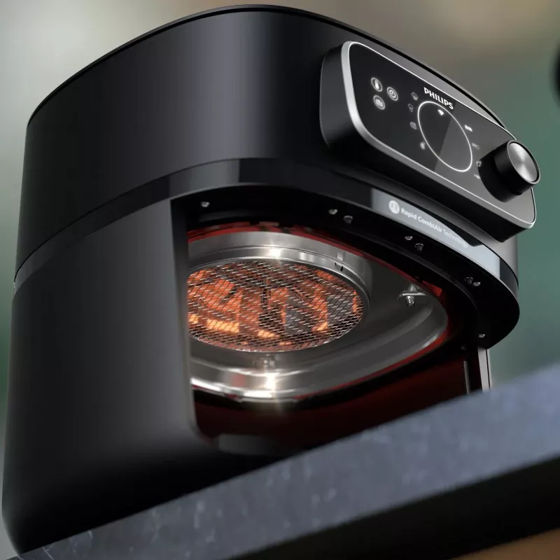 Philips HD9876/90 Airfryer 7000 series, 8,3 L, 2200 W, czarny