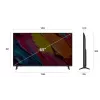 Telewizor LG QNED AI 65QNED70A6A 165,1 cm (65 cali) 4K Ultra HD Smart TV Wi-Fi Czarny