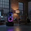System głośnikowy BLAUPUNKT PB60X — 120W RMS, Bluetooth A2DP, FM, wyświetlacz LED, bateria 7000mAh, 18h, AUX, pilot, 568×322×321 mm