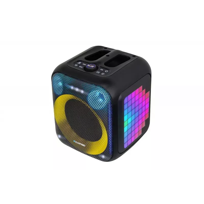 System głośnikowy wewnętrzny/zewnętrzny BLAUPUNKT PB6LED — 40 W RMS, Bluetooth, FM, MicroSD, wyświetlacz LED, bateria 4500 mAh