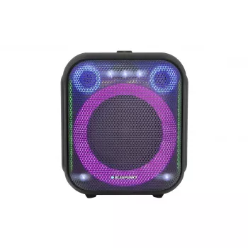 System głośnikowy wewnętrzny/zewnętrzny BLAUPUNKT PB6LED — 40 W RMS, Bluetooth, FM, MicroSD, wyświetlacz LED, bateria 4500 mAh