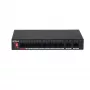 Dahua Technology PoE PFS3010-8ET-96-V2 przełącznik sieciowy Niezarządzalny Gigabit Ethernet (10/100/1000) Power over Ethernet (PoE) Czarny