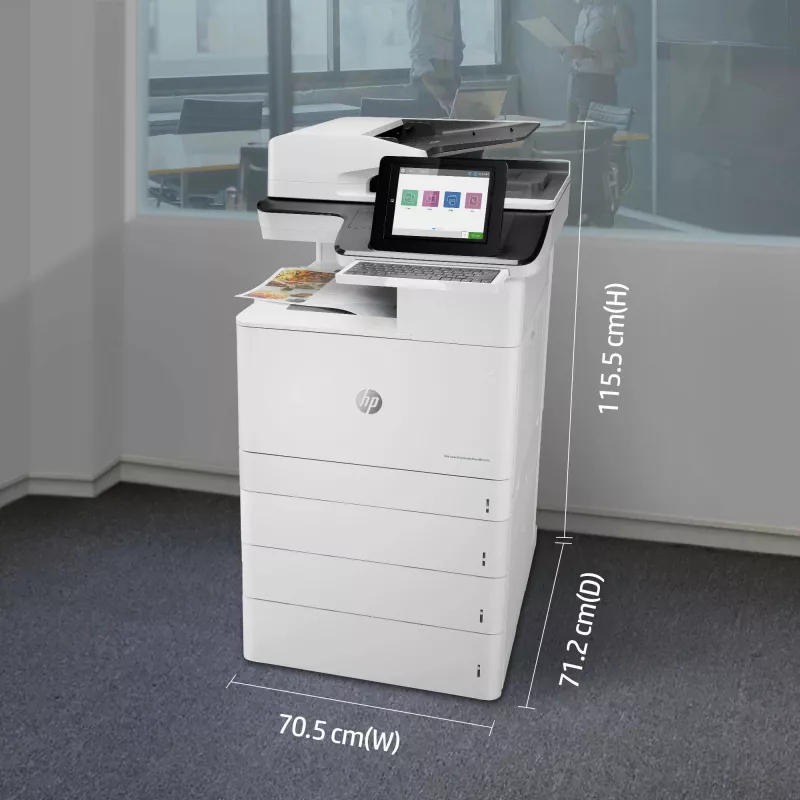 Urządzenie wielofunkcyjne HP Color LaserJet Enterprise Flow MFP M776z, kolorowy druk laserowy