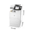 Urządzenie wielofunkcyjne HP Color LaserJet Enterprise Flow MFP M776z, kolorowy druk laserowy