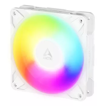 120 mm wentylator Arctic Freezer P12 Pro Reverse A-RGB PWM (Biały) — 124 m³/h, FDB, rozgałęźnik kablowy