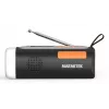 Marmitek RESQ 200 – Radio z dynamem, przenośne, analogowe i cyfrowe, DAB, DAB+, FM, 87.5 - 108 MHz, 170 - 240 MHz, 3 W