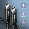 Kabel USB-C na USB-C AXAGON BUCM4X-CM05AB — USB4 Gen 3x2, 40 Gbit/s, 240 W, 0,5 m, czarny