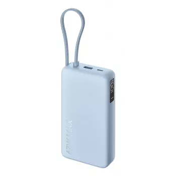 Power bank Xiaomi 67W 20000 mAh Li-Ion niebieski — 11,1 V, USB-A + USB-C, obsługa 3 urządzeń