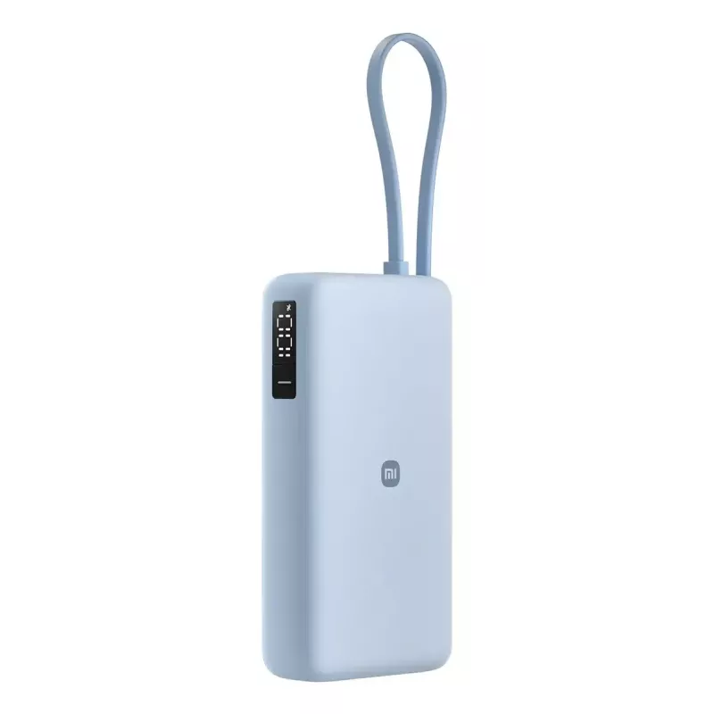 Power bank Xiaomi 67W 20000 mAh Li-Ion niebieski — 11,1 V, USB-A + USB-C, obsługa 3 urządzeń