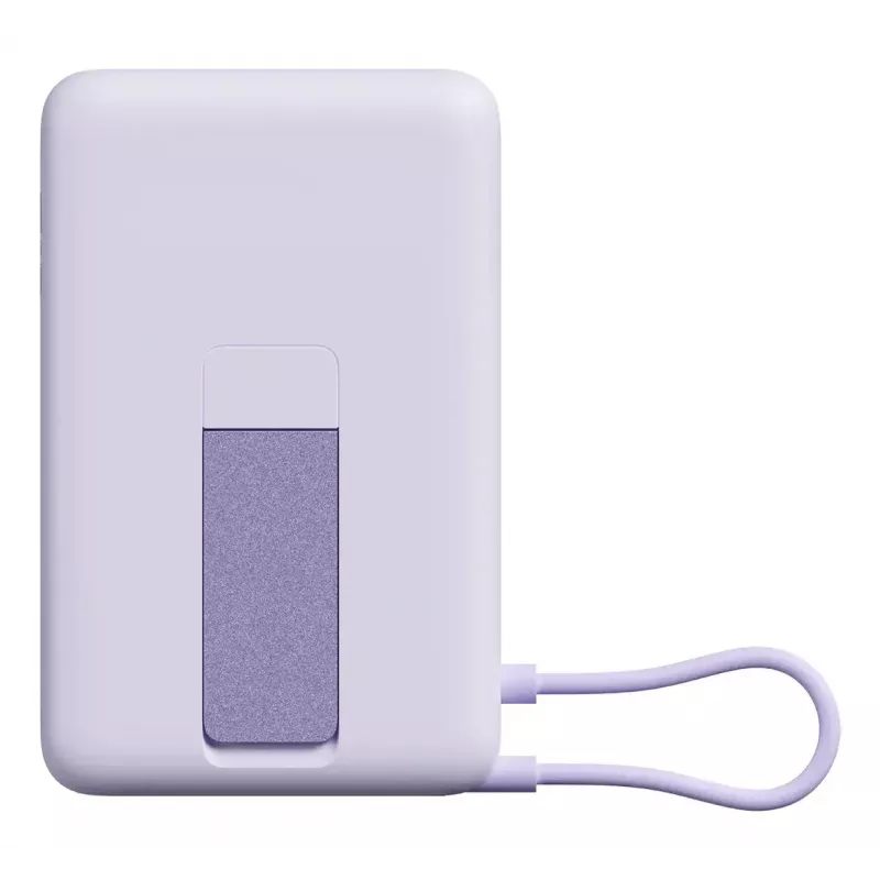 Power bank Xiaomi BHR08PAGL 5900 mAh Li‑Ion z ładowaniem bezprzewodowym, 1x USB‑C, Fioletowy