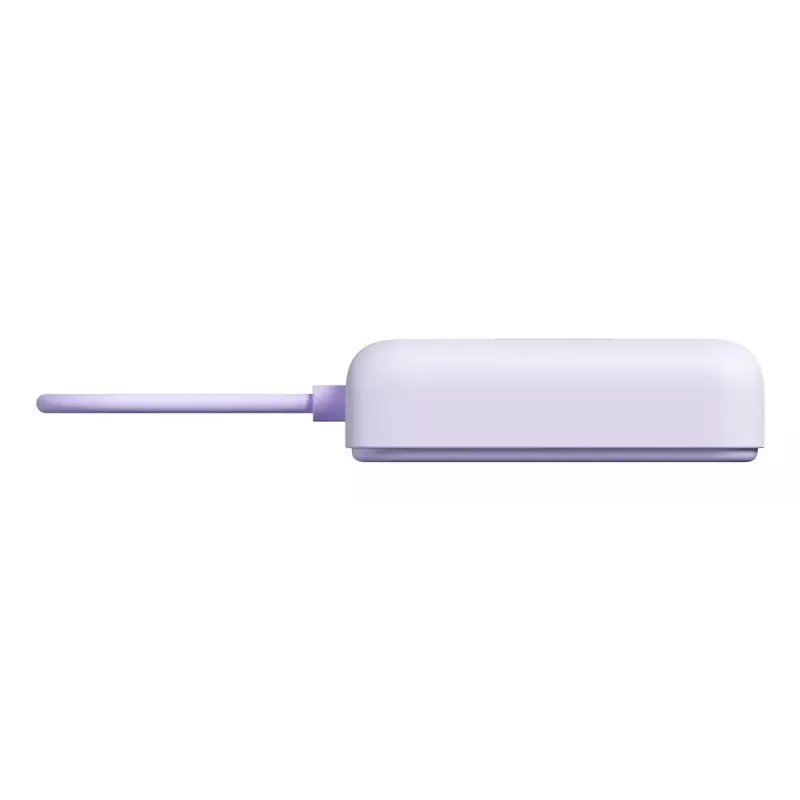 Power bank Xiaomi BHR08PAGL 5900 mAh Li‑Ion z ładowaniem bezprzewodowym, 1x USB‑C, Fioletowy