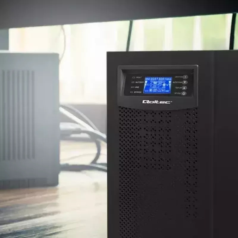 UPS Qoltec 53044 Double-conversion Online 10 kVA 8000 W