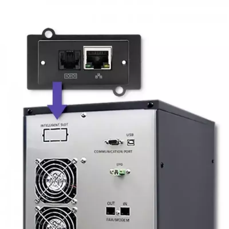 UPS Qoltec 53044 Double-conversion Online 10 kVA 8000 W