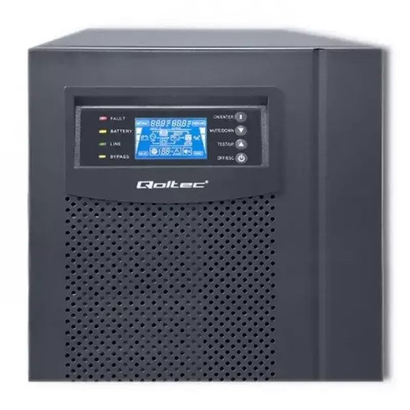 UPS Qoltec 53044 Double-conversion Online 10 kVA 8000 W