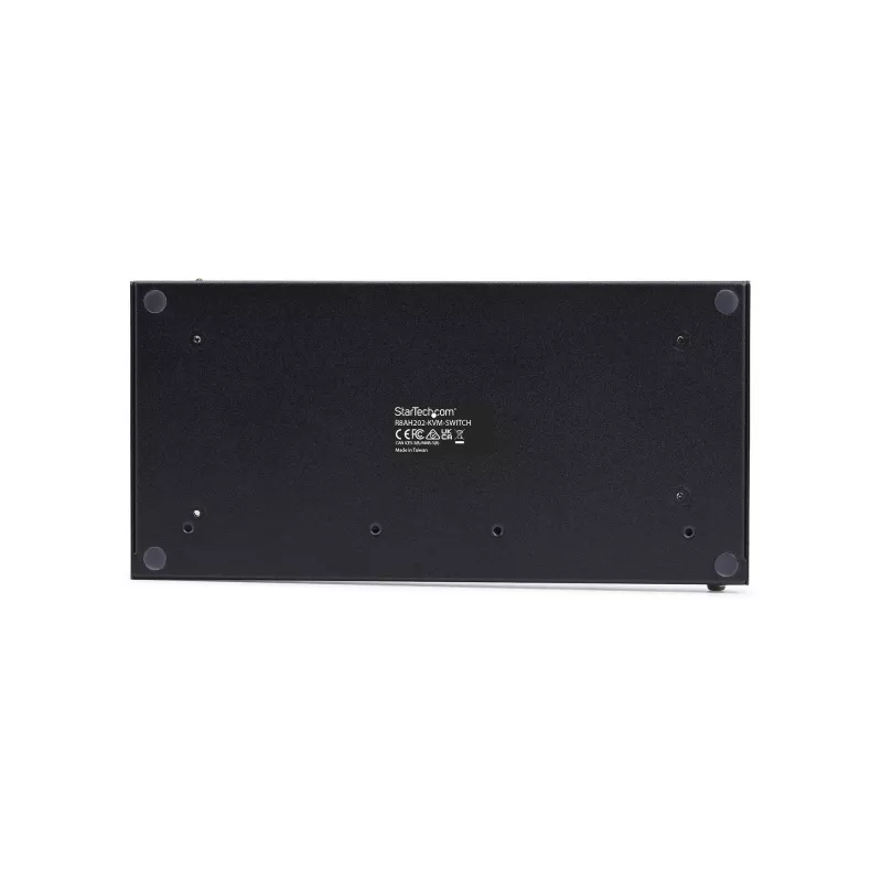 Przełącznik KVM HDMI 8-portowy StarTech.com z zestawem do montażu w szafie rack 1U, 4K 60Hz HDMI 2.0, przełączanie przyciskami i skrótami klawiszowymi, hub USB 4-portowy, niezależny od systemu operacyjnego, zgodny z TAA