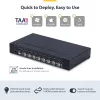 Przełącznik KVM HDMI 8-portowy StarTech.com z zestawem do montażu w szafie rack 1U, 4K 60Hz HDMI 2.0, przełączanie przyciskami i skrótami klawiszowymi, hub USB 4-portowy, niezależny od systemu operacyjnego, zgodny z TAA