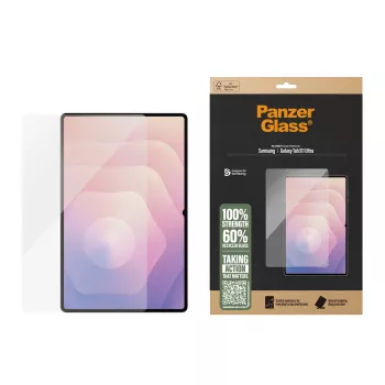 Folia ochronna PanzerGlass do Samsung Galaxy Tab S11 Ultra — Szkło hartowane, Ultra-Wide Fit, przezroczysta, aplikacja na sucho