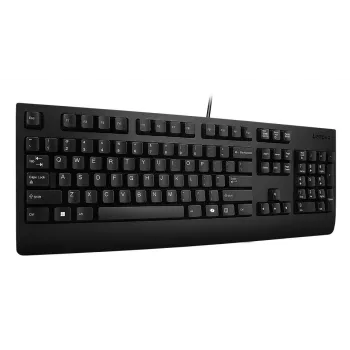Przewodowa pełnowymiarowa klawiatura Lenovo Preferred Pro II USB US English czarna, 104 klawisze, przełączniki tłokowe, kabel 2 m