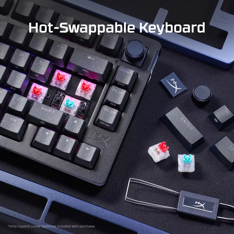 HyperX Alloy Rise - klawiatury gamingowe