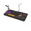 Klawiatura GENESIS Thor 230 TKL Gaming USB + RF Wireless + Bluetooth QWERTY Czarny, Szary, Pomarańczowy
