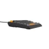 Klawiatura GENESIS Thor 230 TKL Gaming USB + RF Wireless + Bluetooth QWERTY Czarny, Szary, Pomarańczowy